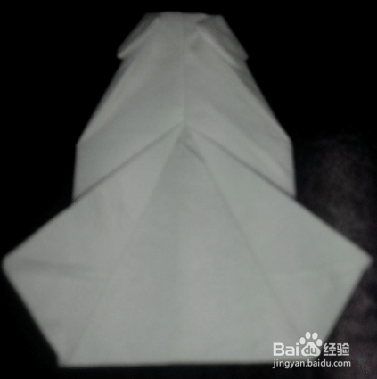餐巾纸(衣服式)的折叠方法