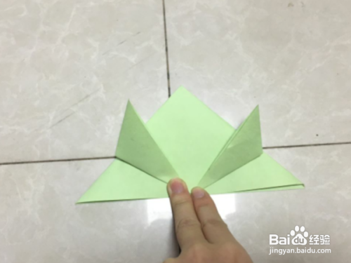 小青蛙怎么折