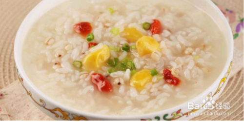 白果薏米粥的做法