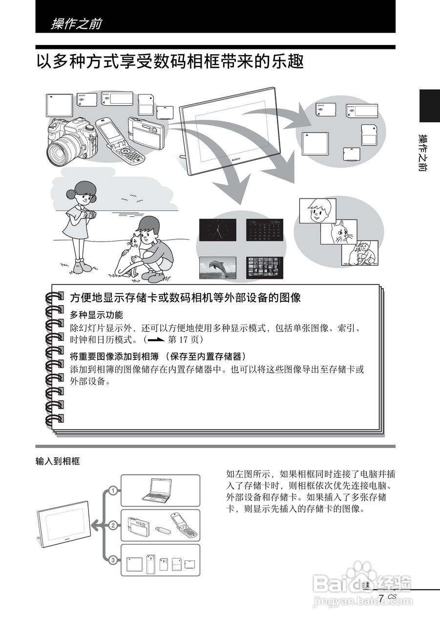 索尼dpf-v700数码相框使用说明书:[1]