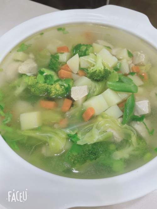 简单美味蔬菜汤