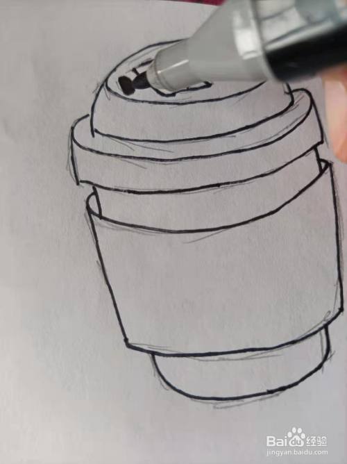 奶茶的简笔画可以怎么画?