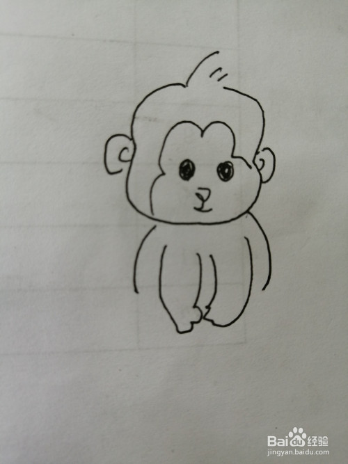 简笔画小猴子怎么画