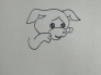 如何画出一只扒着食盆喝水的可爱小狗简笔画教程