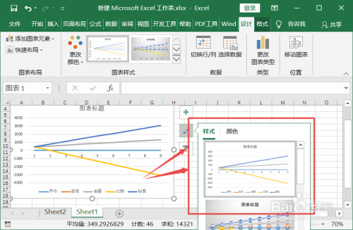 excel使用方法—怎样使用excel画曲线图?