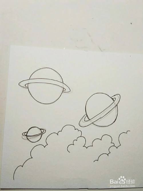 【简笔画】星际之旅简笔画画法