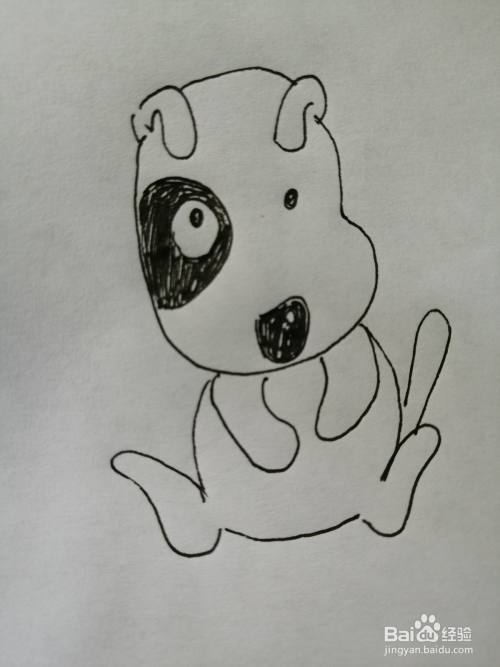 今天,小编就和小朋友们一起来分享可爱的小狗的简笔画的画法