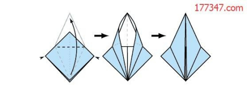 【会飞的小鸟折纸图解】小鸟折纸图解