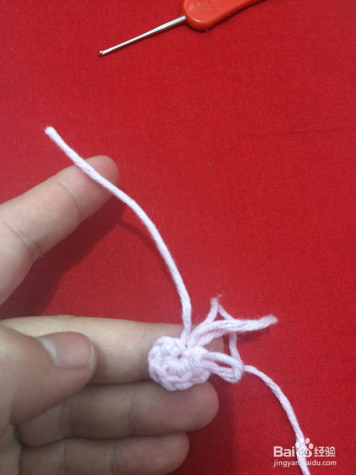 钩织基础之环形起针的钩法