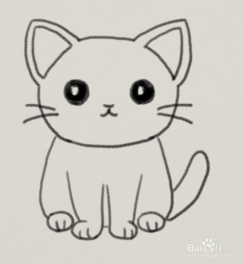 猫图片简笔画