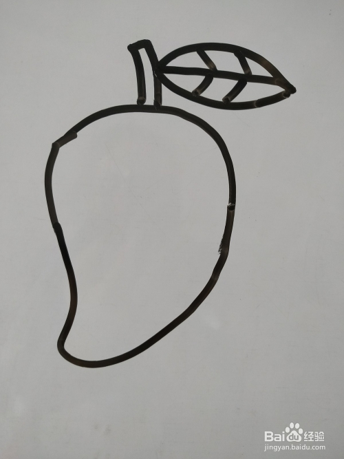 芒果的简笔画如何画?怎么画芒果呢?