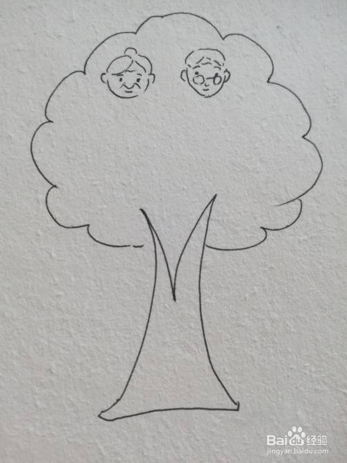 怎样画家庭树又漂亮又简单