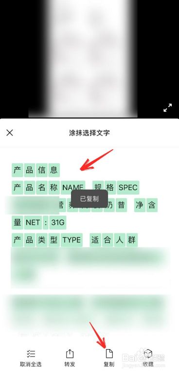 微信如何识别图片中的文字