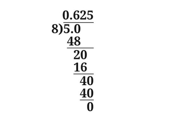 八分之五化成小数是什么-百度经验