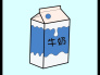 怎么画牛奶盒简笔画(儿童简笔画)