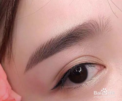 学绣眉毛的基础手法