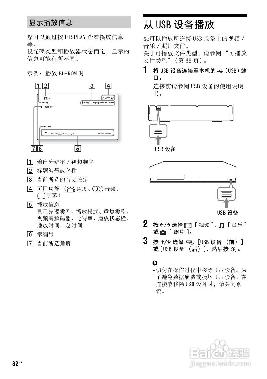 索尼bdv-e970w家庭影音使用说明书:[2]