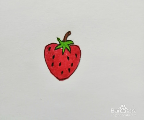 幼儿简笔画水果