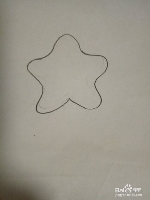 儿童简笔画之拟人的小星星