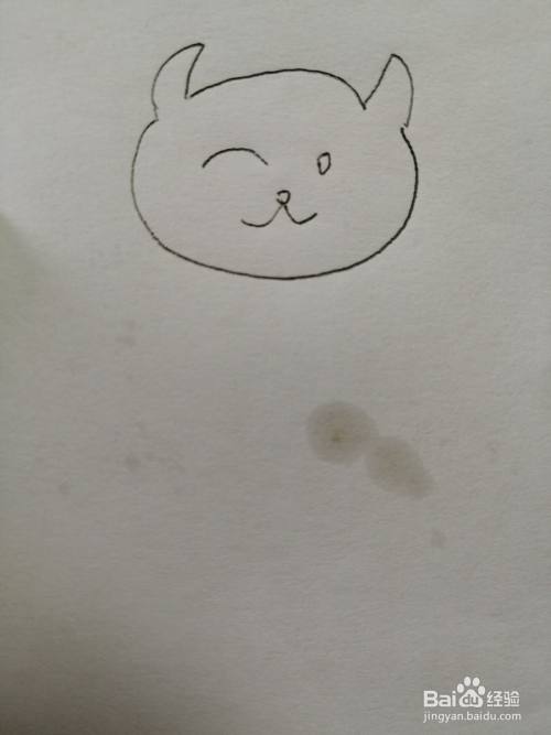 可爱的小猫怎么画