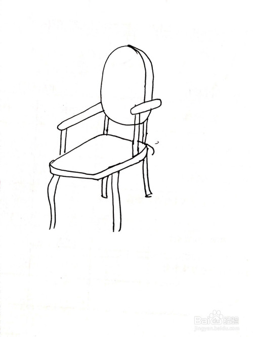 小椅子简笔画怎么画?