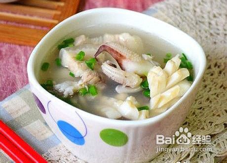 墨鱼汤diy做法