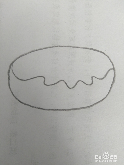 最后画出一些芝麻粒,这样甜甜圈就画完啦!