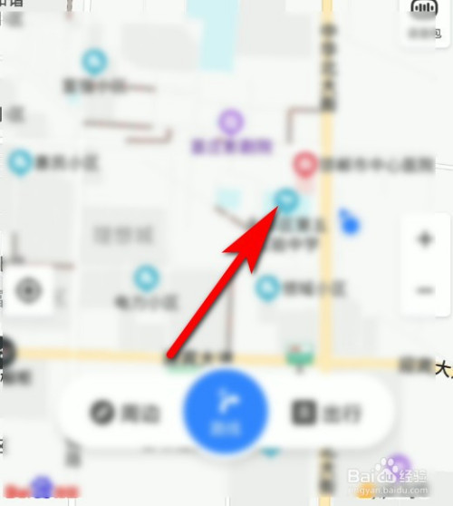 百度地图app怎么使用全景地图?