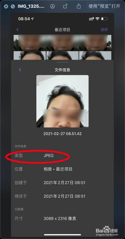 iphone12promax怎么查看照片的类型格式