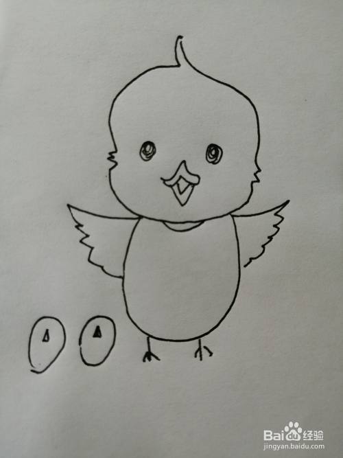 下面,小编和小朋友们一起来分享可爱的小鸡的画法,一起来学习吧.