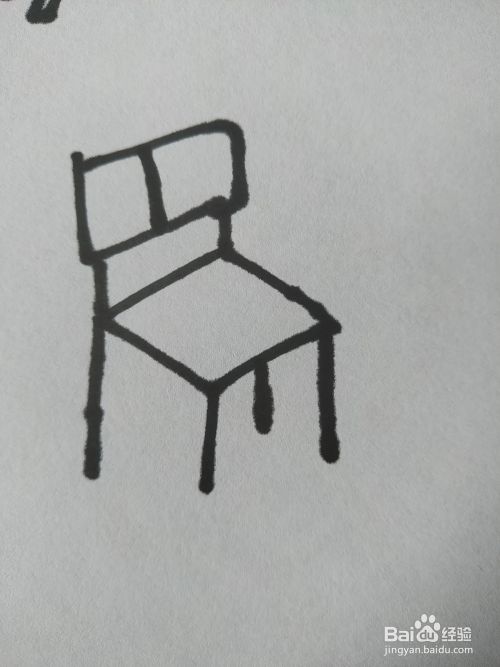 椅子的儿童画怎么画呢?