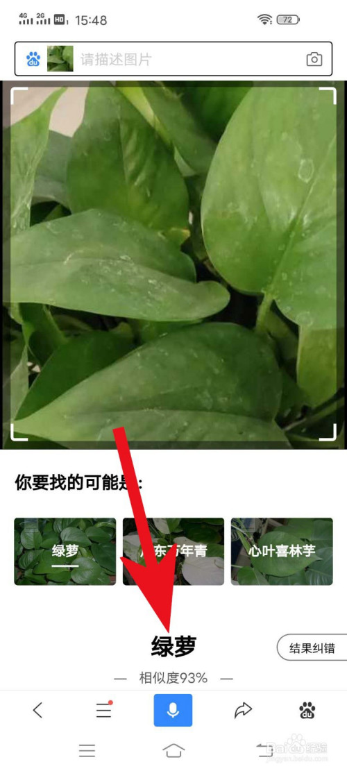 百度app怎么识别植物名称