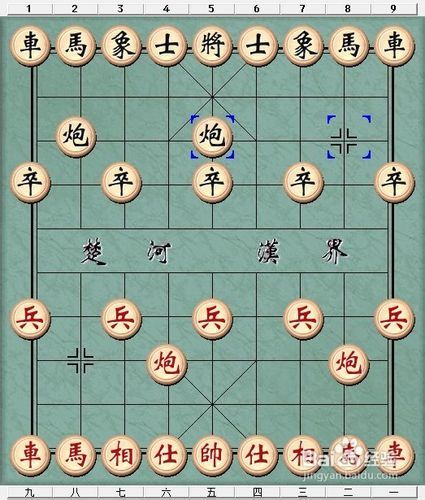 象棋直车的两种用法