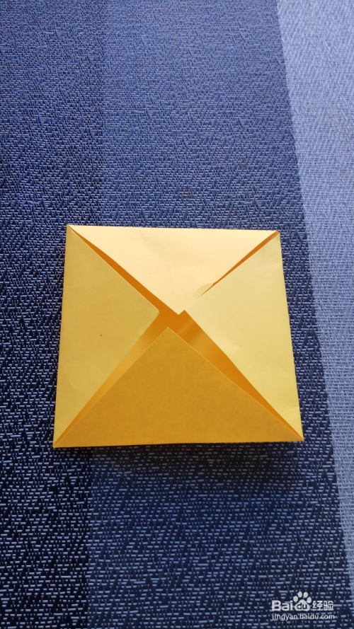 儿童折纸糖果盒的折法