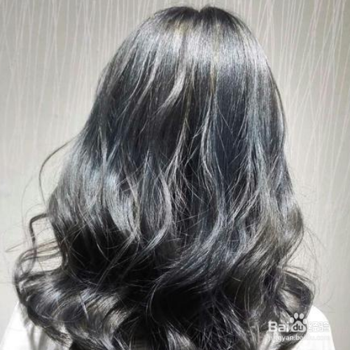 蓝灰色头发配方