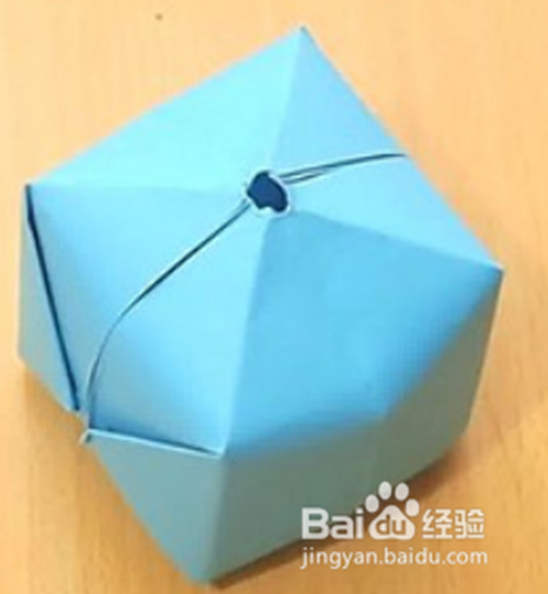 如何折叠立体纸气球