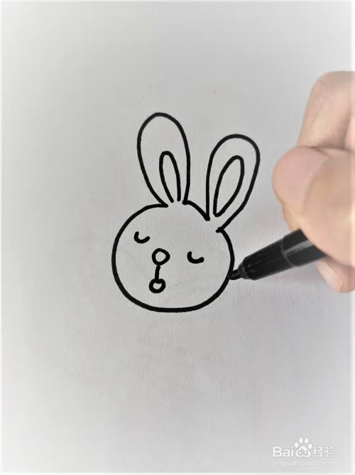 画小兔子的简笔画?