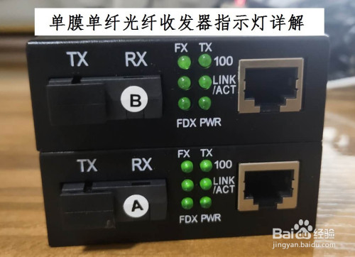 netlink光纤收发器使用说明