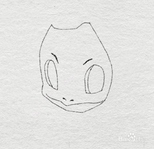 简笔画如何画神奇宝贝杰尼龟的简笔画