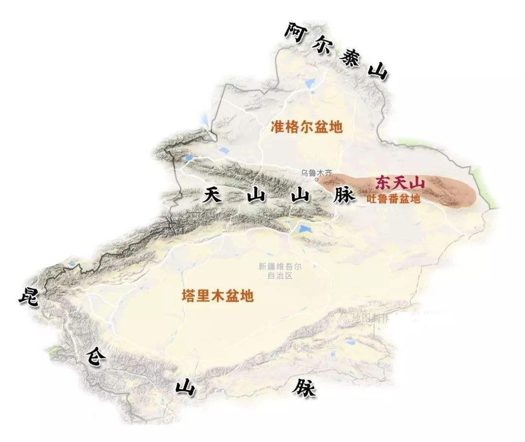 【整理】航拍中国 地图 手绘地图 新疆 等 – 在路上