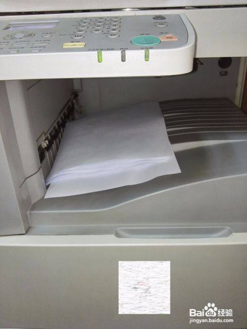 打印机的纸怎么放