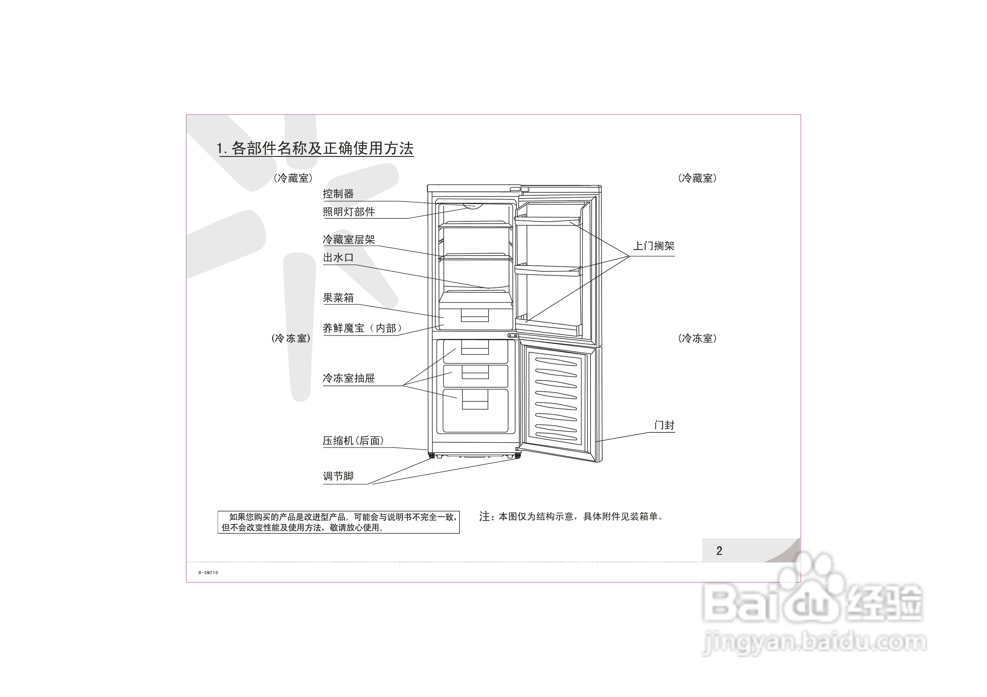 容声冰箱bcd-178g/x1型使用说明书