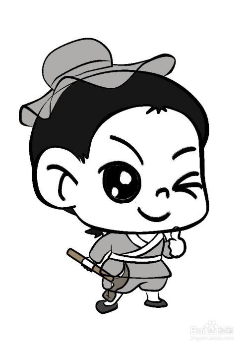 古代小朋友的画法