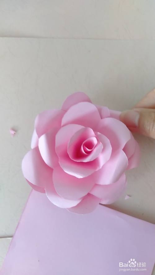 玫瑰花的制作方法
