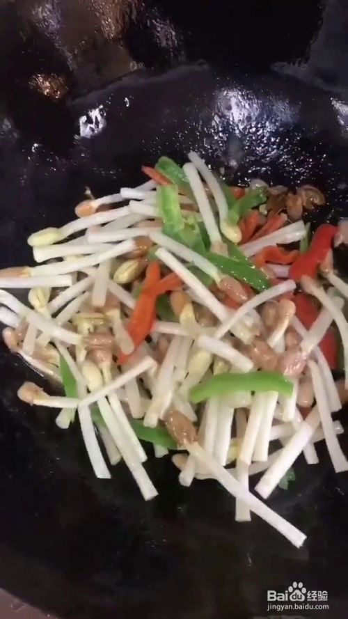 如何制作好吃的花生芽炒肉?