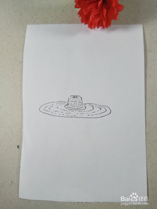儿童简笔画小草帽的画法