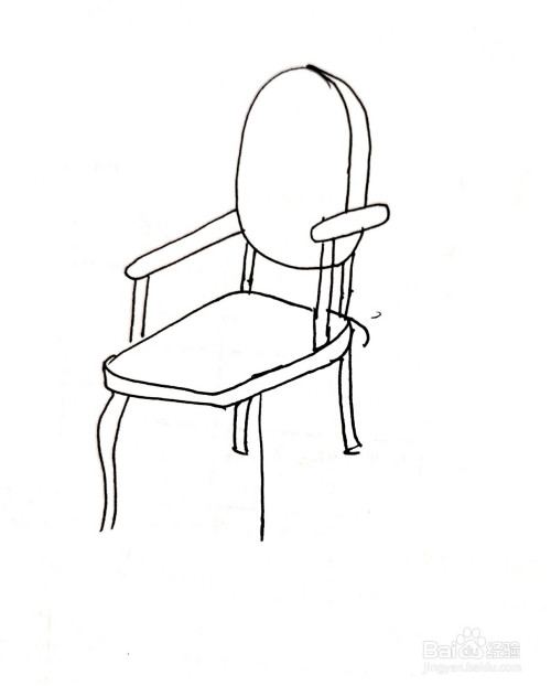 小椅子简笔画怎么画?