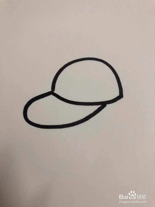 怎么画帽子的简笔画;怎么画鸭舌帽简单又好看