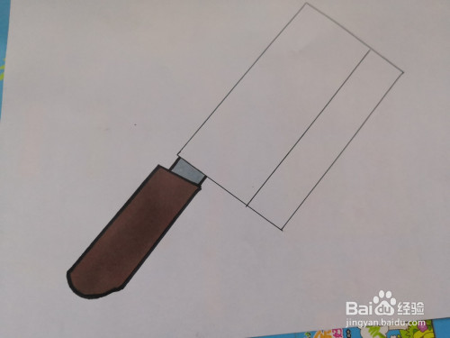 厨房用具简笔画
