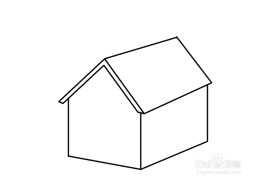 怎么画房子简单又好看